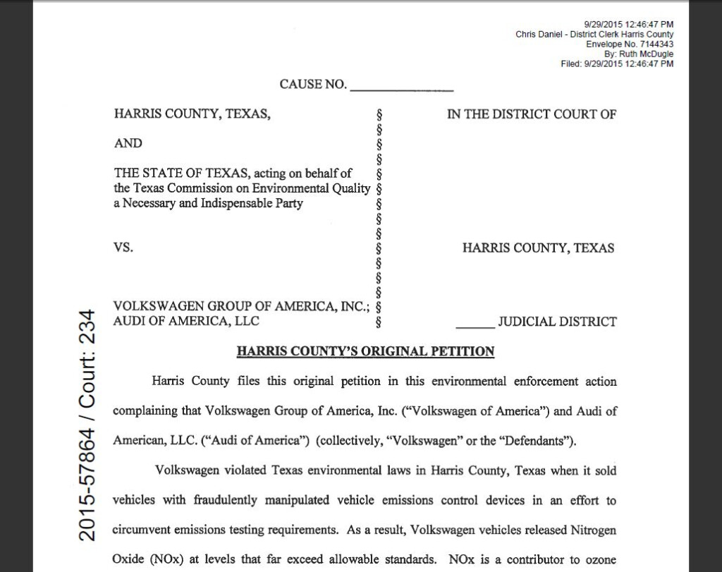 Houston Courts Cases Harris County Files Suit To Cash In On 