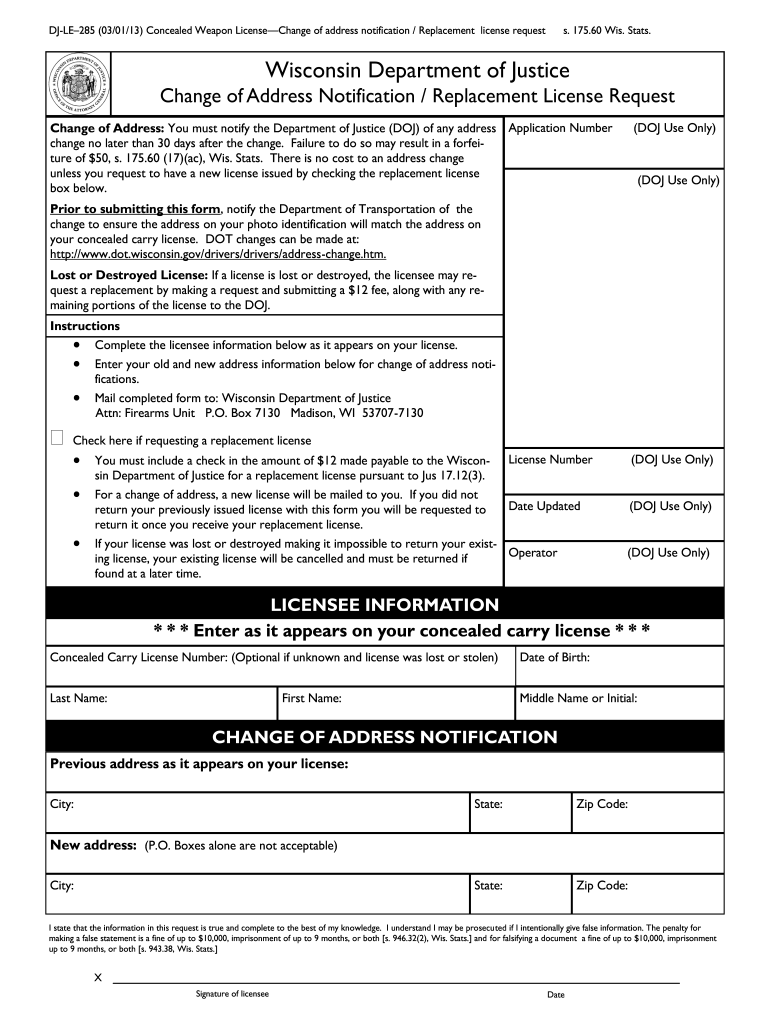 Wi Notification Fill Out And Sign Printable PDF Template SignNow
